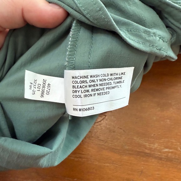 Duluth Trading Co Women's Heirloom Gardening Overalls Green Plus 2x-31 Nylon - Picture 14 of 14